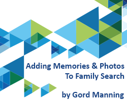 Adding Memories and Photos to Family Search